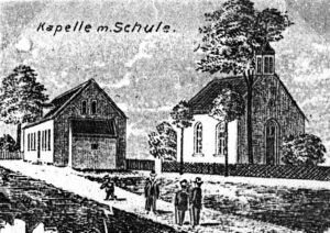 Kapelle Schleckheim Allerheiligste Dreifaltigkeit Anbau Hauptschiff Schule Pfarrheim