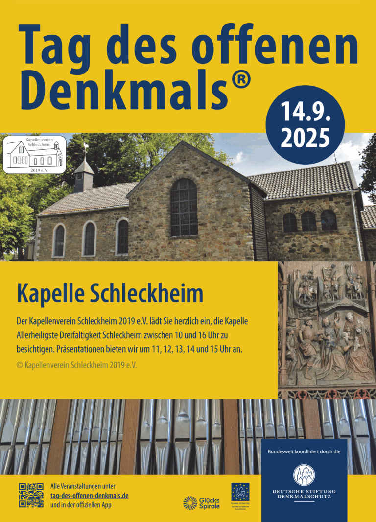 Tag des offenen Denkmals 2025 Wert-voll unbezahlbar unersetzlich