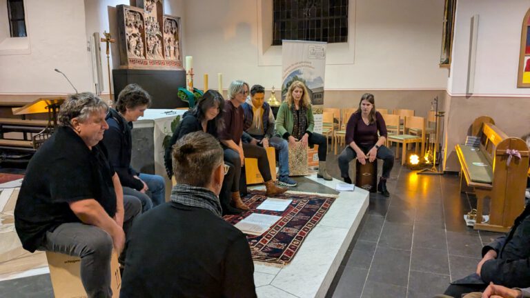 Nacht der Offenen Kirchen NOK 2025 Kapelle Schleckheim Kapellenverein Kapellenchor Jugendchor Cajon Cajongruppe