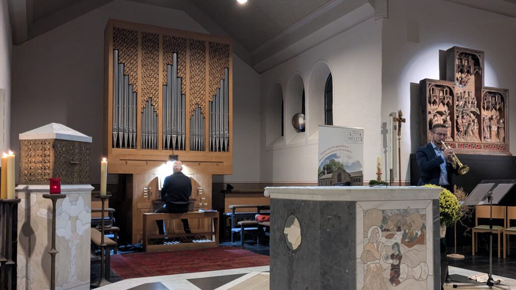 NOK Nacht der offenen Kirchen Aachen Orgel Trompete instrumental Konzert